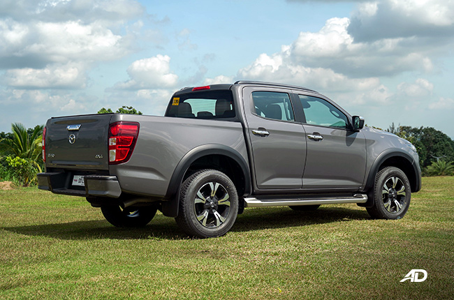 Mazda BT-50 exterior rear quarter
