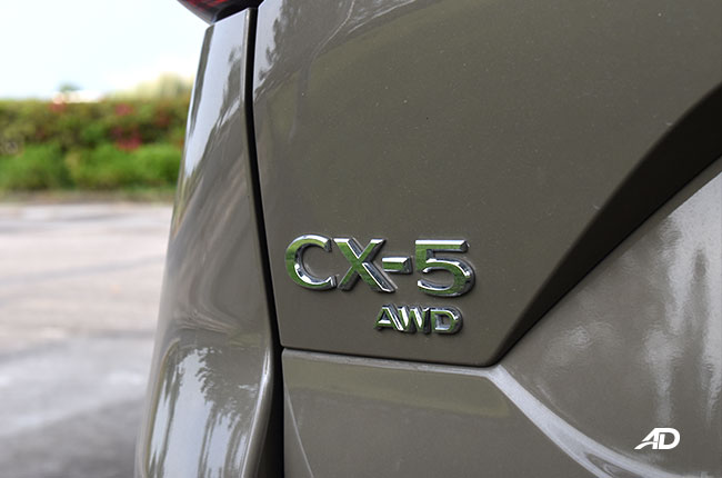 Mazda CX-5 2.5 AWD Turbo exterior emblem