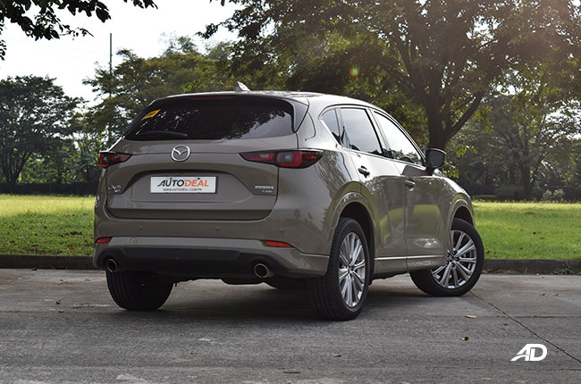 Mazda CX-5 2.5 AWD Turbo exterior rear quarter