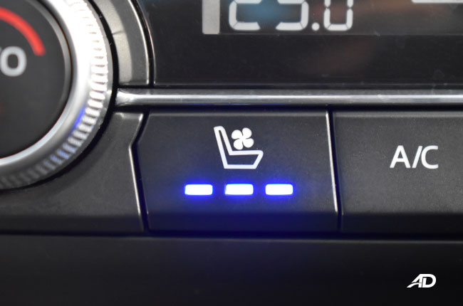 Mazda CX-5 2.5 AWD Turbo interior cooled seats