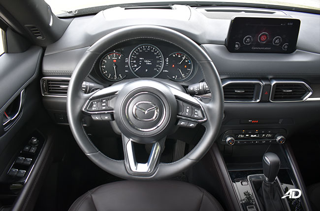 Mazda CX-5 2.5 AWD Turbo interior dashboard