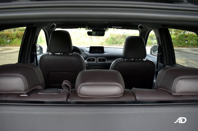 Mazda CX-5 2.5 AWD Turbo interior seating layout