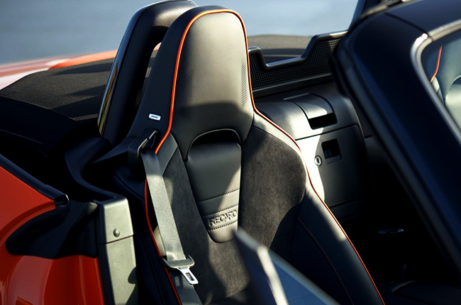 Mazda MX-5 Miata 30th Anniversary Edition seat