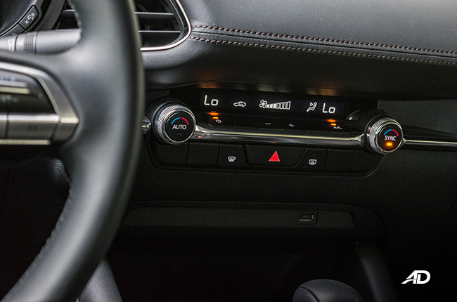 mazda3 1.5 sedan review road test climate control interior philippines
