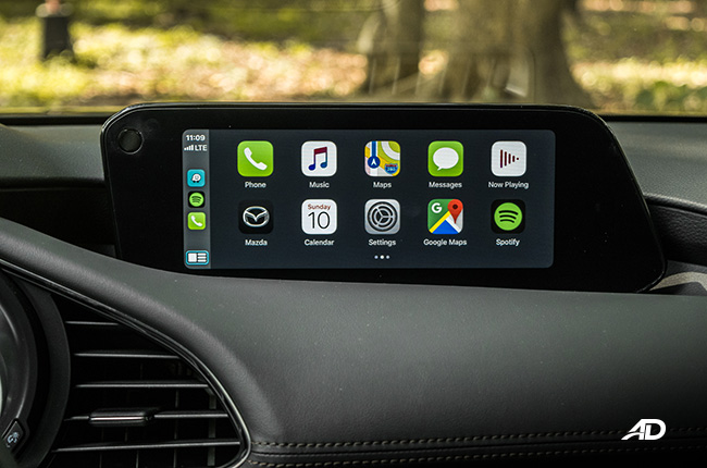 mazda3 premium review road test apple carplay infotainment philippines