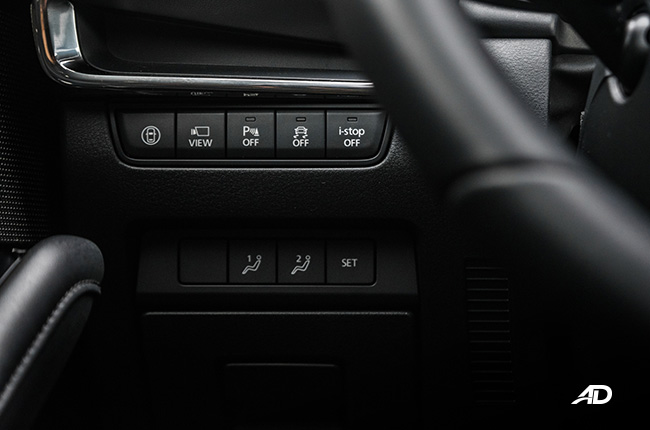 mazda3 sportback review road test buttons interior