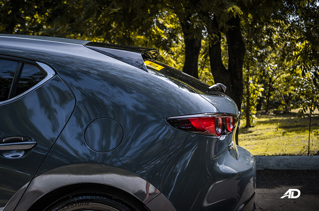 mazda3 sportback review road test c-pillar exterior philippines