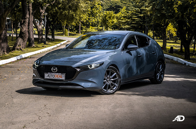 mazda3 sportback review road test front quarter exterior