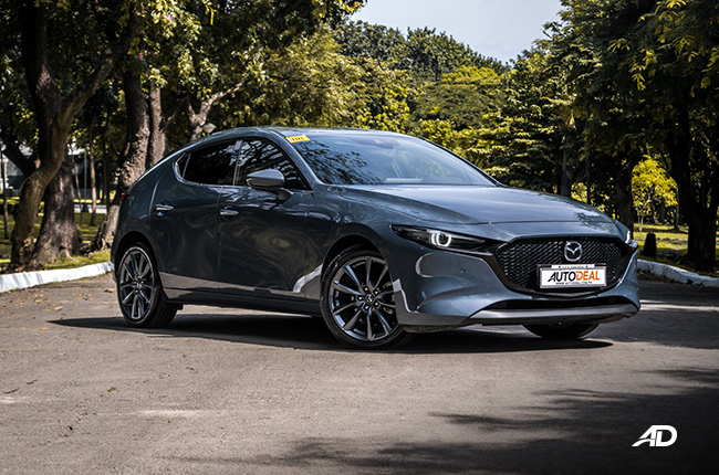 mazda3 sportback review road test front quarter exterior philippines