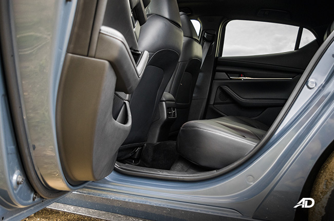 mazda3 sportback review road test rear legroom interior philippines