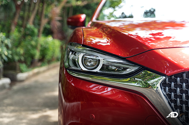 Mazda6 road test exterior headlights philippines