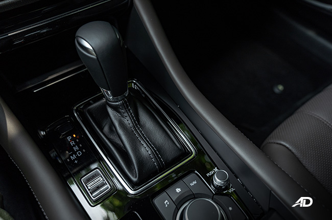 Mazda6 road test interior gear lever