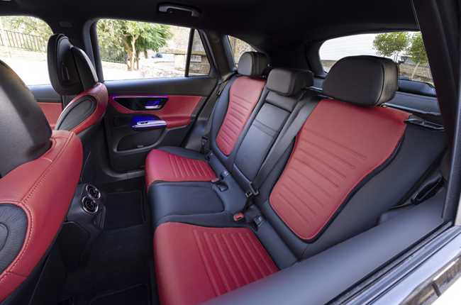 Mercedes GLC Rear Seats