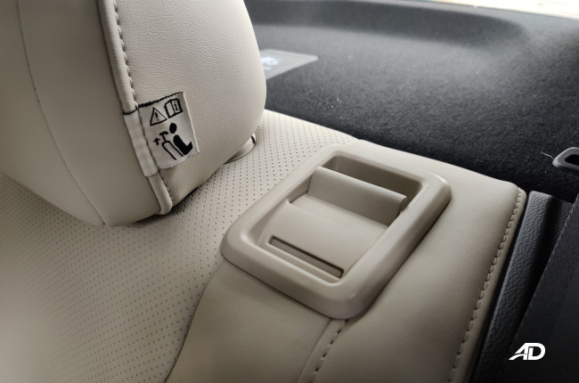 MG 5 1.5 L Style CVT Philippines Backrest latch 