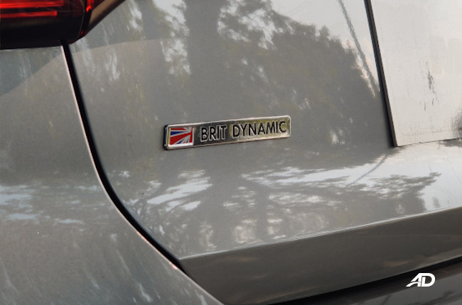 MG 5 1.5 L Style CVT Philippines Brit Dynamic Badge 