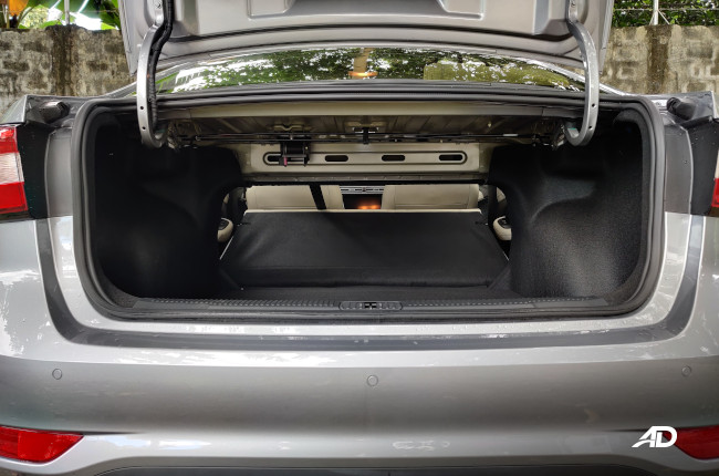 MG 5 1.5 L Style CVT Philippines Cargo Space backrests down