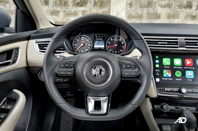 MG 5 1.5 L Style CVT Philippines Interior Steering Wheel