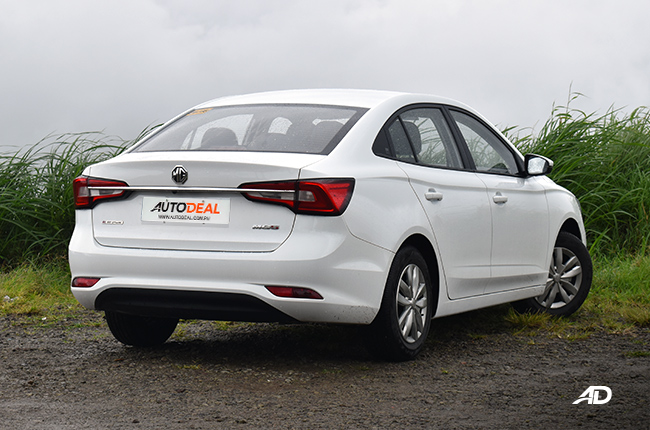MG 5 Core Plus exterior rear quarter