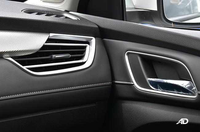 MG 5 Core Plus interior air vents