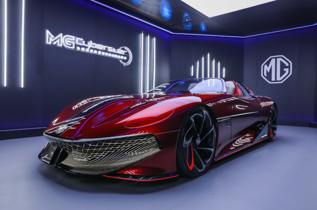 MG Cyberster EV roadster