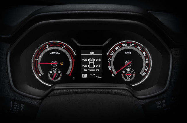 MG Extender Interior Gauge Cluster