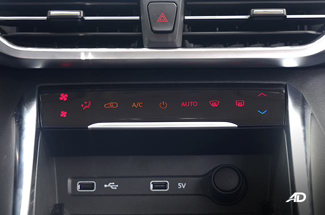 MG G50 Plus Lux DCT HVAC Controls