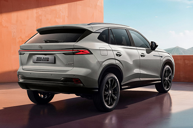 MG HS Hybrid+ Rear Quarter