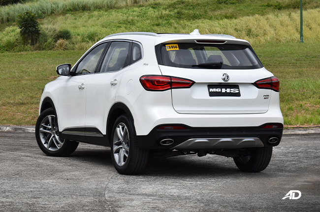 MG HS Rear