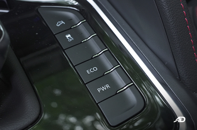 MG TRQ-L Drive Modes