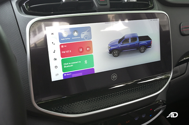 MG TRQ-L Infotainment