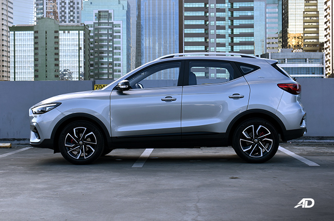 MG ZST exterior side profile