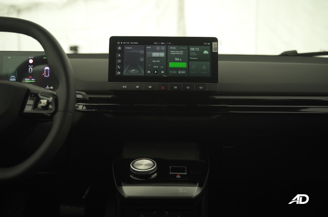 MG4 EV Infotainment Display