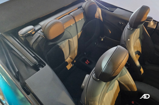 MINI Convertible Seaside Edition Seats