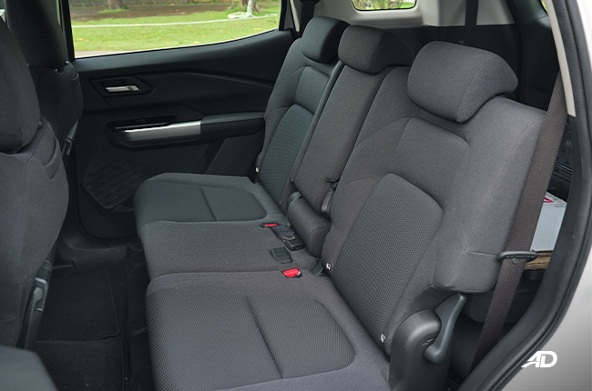 Mitsubishi Destinator Second Row
