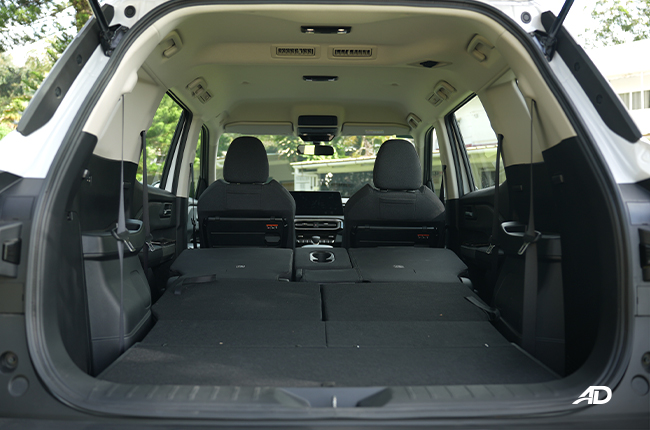Mitsubishi Destinator Second Row Folded