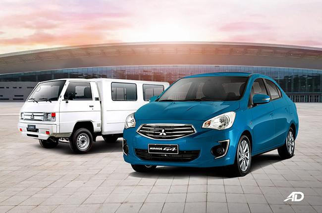 Mitsubishi Mirage and Mitsubishi L300