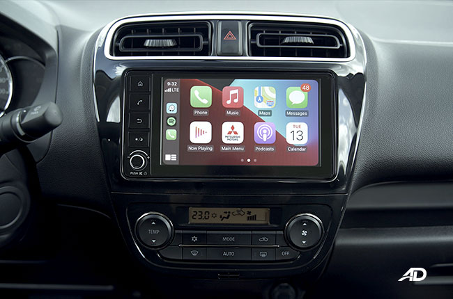 Mitsubishi Mirage G4 head unit
