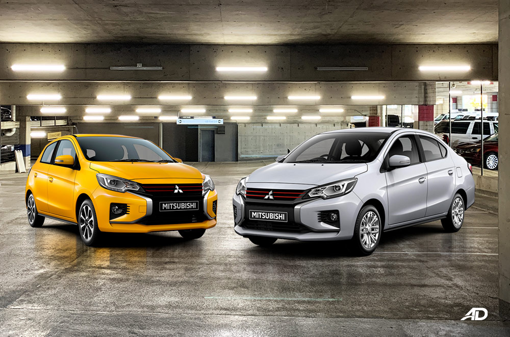 Mitsubishi Mirage Sedan and Hatch