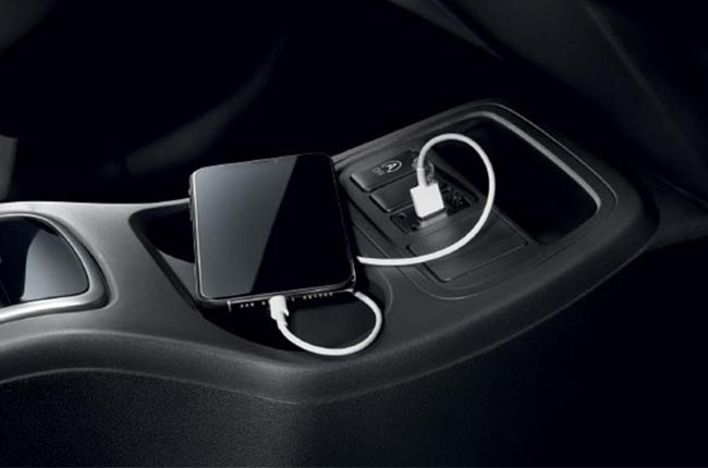 Mitsubishi Mirage USB charger