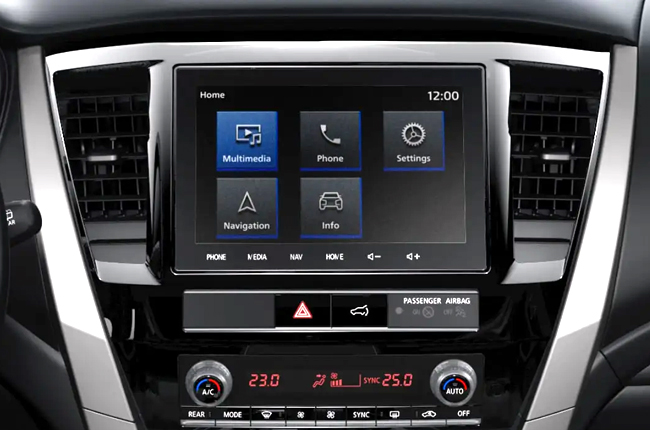 Mitsubishi Montero Sport Infotainment