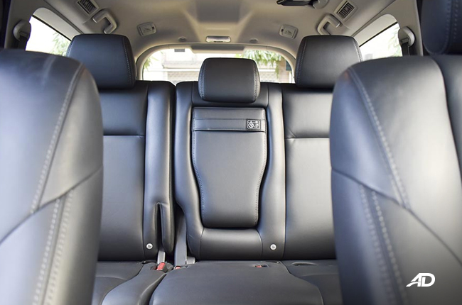 Mitsubishi Montero Sport Rear Seats