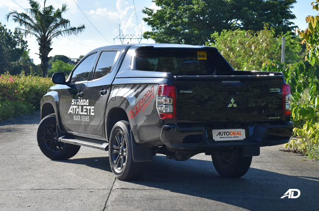 Mitsubishi Strada Athlete Black Series  rear quarter