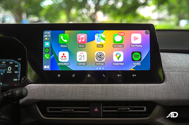 Mitsubishi XForce Infotainment Screen