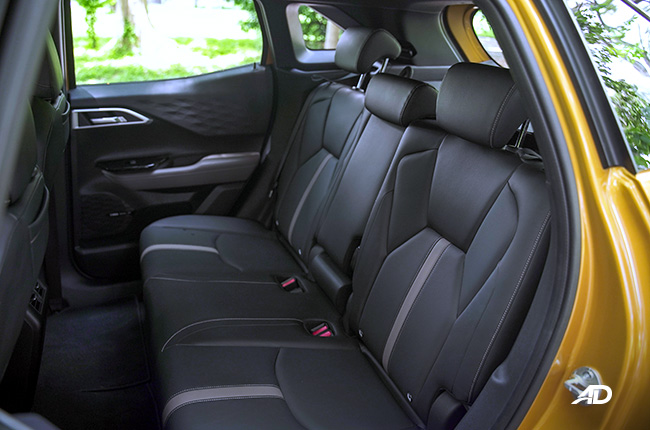 Mitsubishi XForce Rear Seats