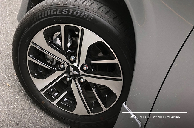 MItsubishi Xpander 16-inch wheels 