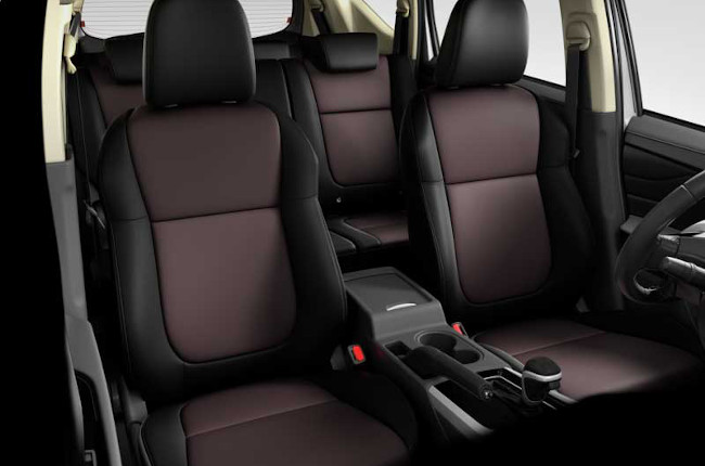 Mitsubishi Xpander Cross Interior Seats