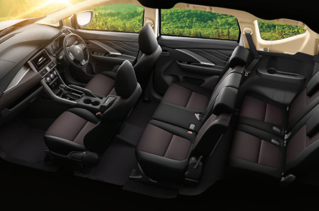 Mitsubishi Xpander Cross Interior two tone upholstery