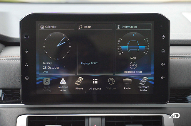 Mitsubishi Xpander Infotainment