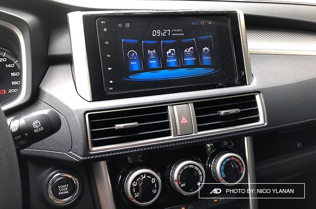 Mitsubishi Xpander Infotainment System 