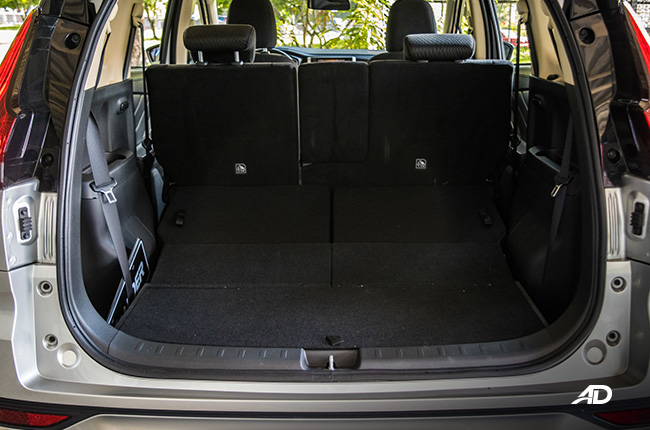 Mitsubishi Xpander interior cargo area Third row down 